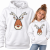 BLUZA Z KAPTUREM  ŚWIĄTECZNA MERRY MERRY CHRISTMAS 5